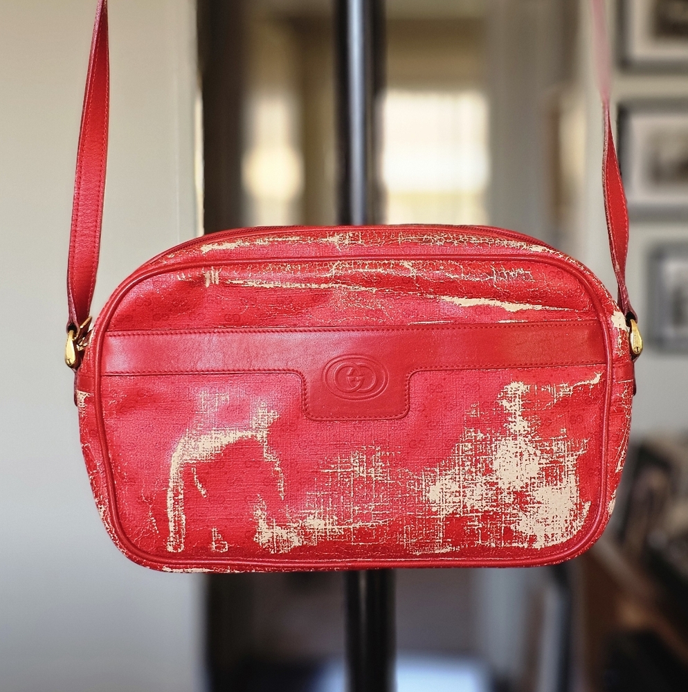 VTG Gucci Micro GG Supreme Shoulder Bag